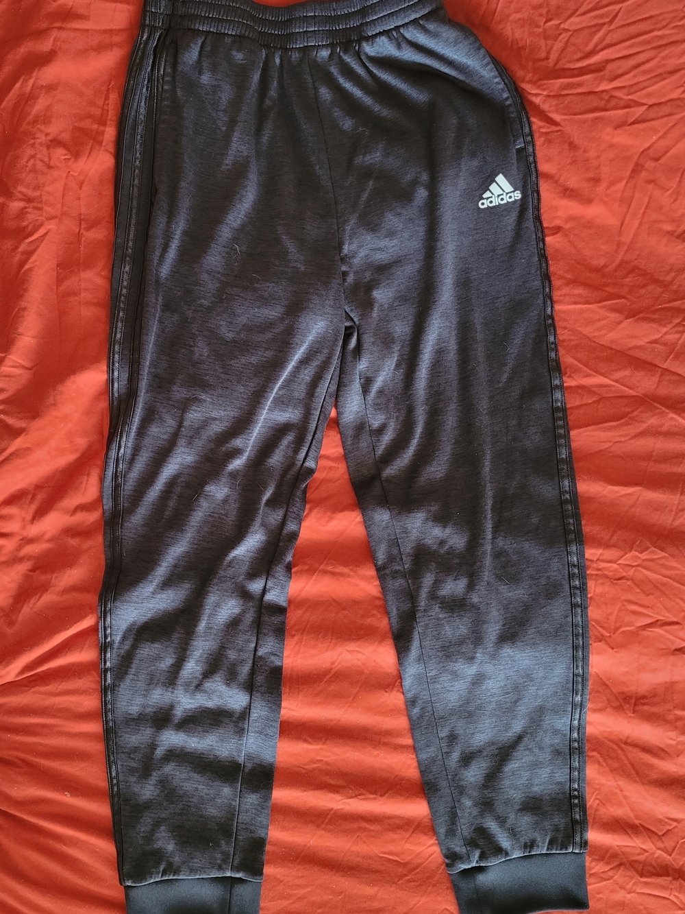 Adidas Kids Grey Athletic Joggers
